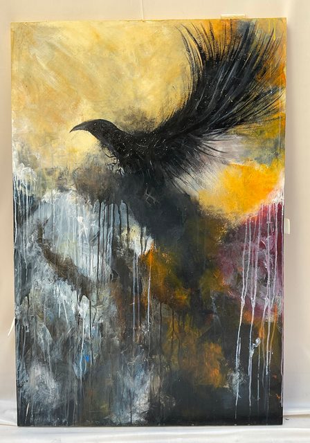 Freedom — acrylic painting by Safiyah Fathy