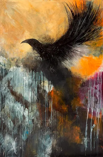 Freedom — acrylic painting by Safiyah Fathy