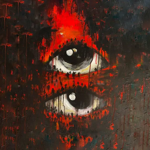 Memories — acrylic painting by Safiyah Fathy
