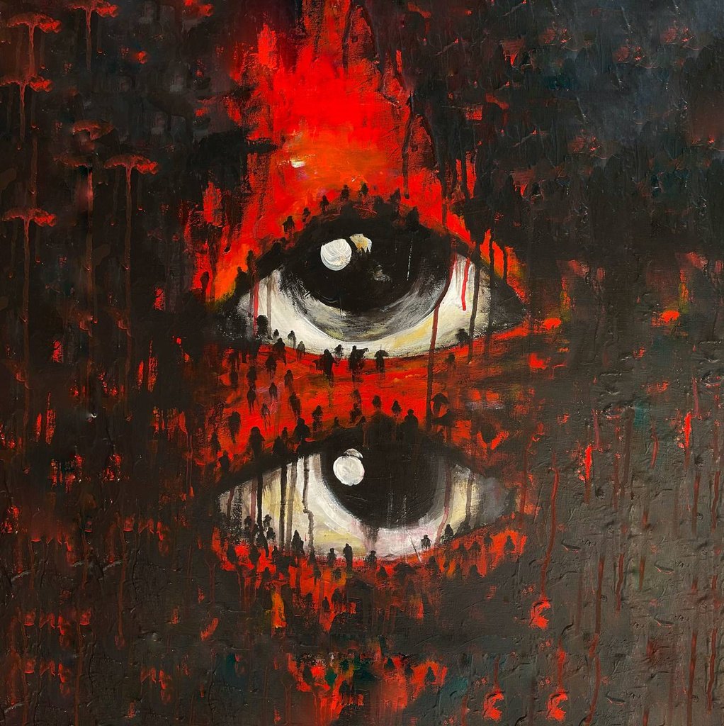 Memories — acrylic painting by Safiyah Fathy