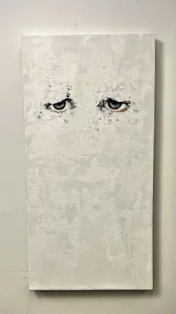 Speechless Emotions — acrylic painting by Safiyah Fathy