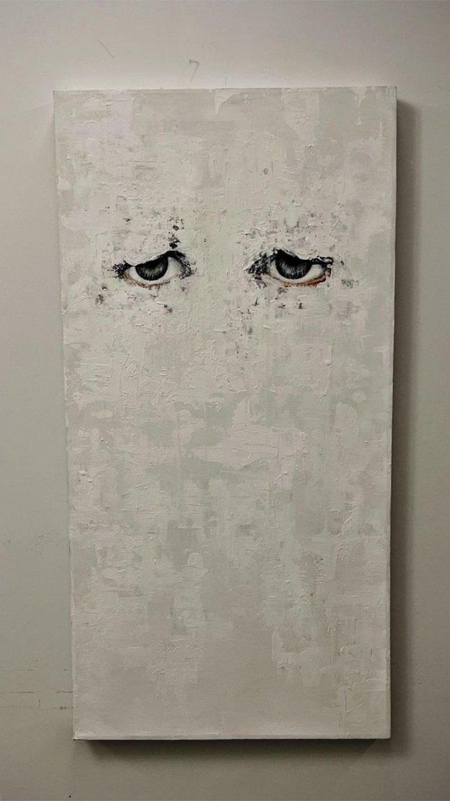 Speechless Emotions — acrylic painting by Safiyah Fathy