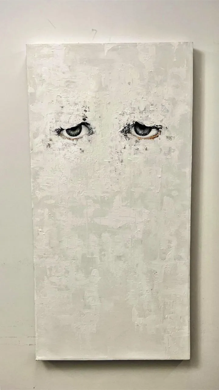 Speechless Emotions — acrylic painting by Safiyah Fathy